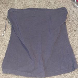 Kys grey strapless top